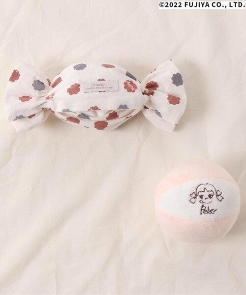 apres les cours(アプレレクール)の「PEKO&POKO ミルキーラトル(その他ベビー用品・キッズ・ピンク・FREE)」の1枚目の写真