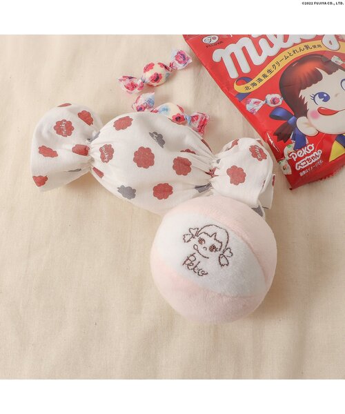 apres les cours(アプレレクール)の「PEKO&POKO ミルキーラトル(その他ベビー用品・キッズ・ピンク・FREE)」の3枚目の写真