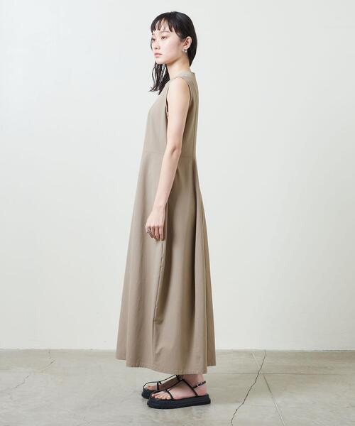 MARW UNITED ARROWS(マルゥ ユナイテッドアローズ)の「<MARW UNITED ARROWS(マルゥ ユナイテッドアローズ)> P/PU BALLOON OP†(ワンピース・レディース・ブラック/ベージュ・38/36)」の6枚目の写真