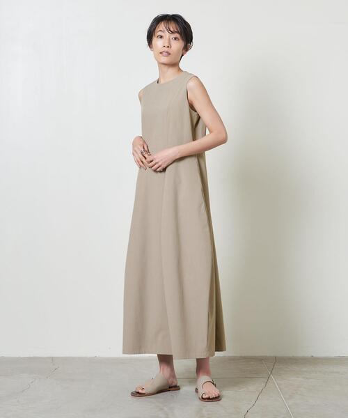 MARW UNITED ARROWS(マルゥ ユナイテッドアローズ)の「<MARW UNITED ARROWS(マルゥ ユナイテッドアローズ)> P/PU BALLOON OP†(ワンピース・レディース・ブラック/ベージュ・38/36)」の8枚目の写真