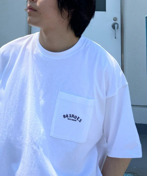 DC(ディーシー)の「【ムラサキスポーツ別注】DC/ディーシー オーバーサイズ バックロゴ/ポケットTシャツ DST222027M(Tシャツ/カットソー・メンズ・ブラック/ホワイト/グレー・XL/2XL/M/L)」の11枚目の写真