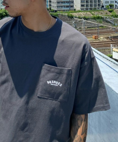 DC(ディーシー)の「【ムラサキスポーツ別注】DC/ディーシー オーバーサイズ バックロゴ/ポケットTシャツ DST222027M(Tシャツ/カットソー・メンズ・ブラック/ホワイト/グレー・XL/2XL/M/L)」の21枚目の写真