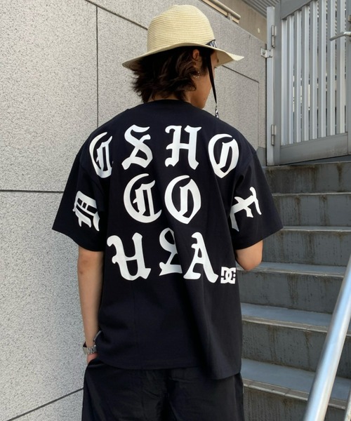 DC(ディーシー)の「【ムラサキスポーツ別注】DC/ディーシー オーバーサイズ バックロゴ/ポケットTシャツ DST222027M(Tシャツ/カットソー・メンズ・ブラック/ホワイト/グレー・XL/2XL/M/L)」の15枚目の写真