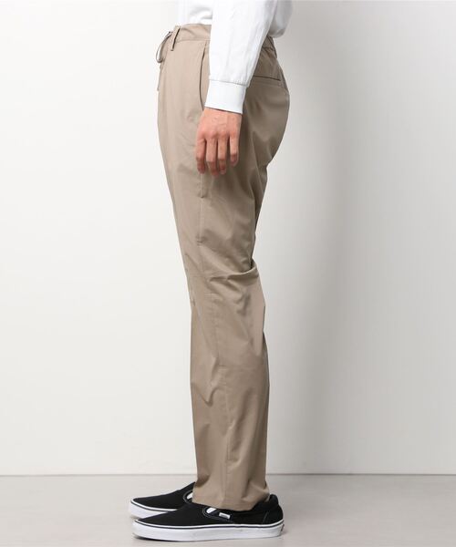 NAVY(ネイビー)の「SOLOTEX(R)使用 ストレッチテーパードパンツ(スラックス・メンズ・ベージュ/ネイビー/チャコール・S/M/L/XL)」の4枚目の写真