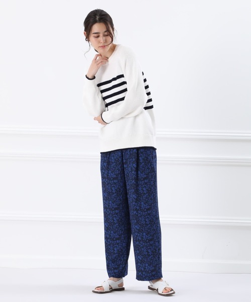 INED（イネド）の「クルーネックニット（ニット/セーター・レディース・オフホワイト/その他/イエロー・9号）」の12枚目の写真