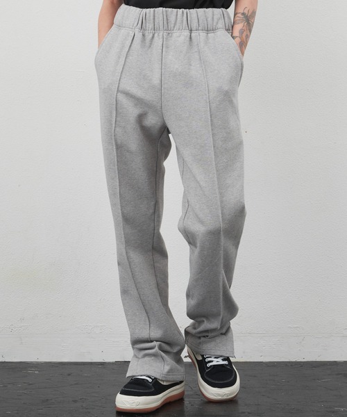 AIVER（アイバー）の「AIVER　ヘビーウエイトスリットスウェットパンツ（スウェットパンツ・メンズ・チャコールグレー/ブラック/ナチュラル/グレー・SMALL/MEDIUM/LARGE）」の14枚目の写真