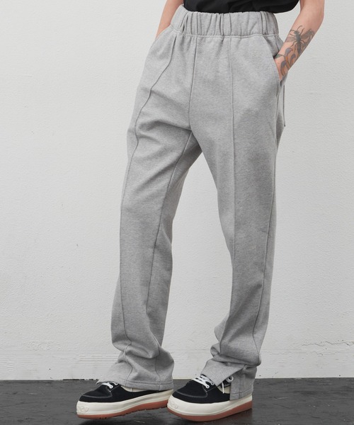 AIVER（アイバー）の「AIVER　ヘビーウエイトスリットスウェットパンツ（スウェットパンツ・メンズ・チャコールグレー/ブラック/ナチュラル/グレー・SMALL/MEDIUM/LARGE）」の15枚目の写真