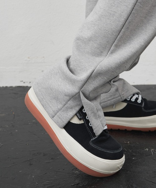 AIVER（アイバー）の「AIVER　ヘビーウエイトスリットスウェットパンツ（スウェットパンツ・メンズ・チャコールグレー/ブラック/ナチュラル/グレー・SMALL/MEDIUM/LARGE）」の19枚目の写真