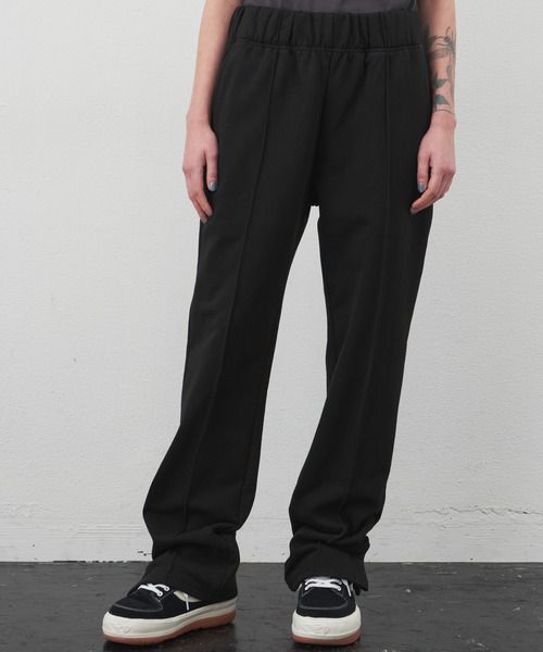 AIVER（アイバー）の「AIVER　ヘビーウエイトスリットスウェットパンツ（スウェットパンツ・メンズ・チャコールグレー/ブラック/ナチュラル/グレー・SMALL/MEDIUM/LARGE）」の5枚目の写真