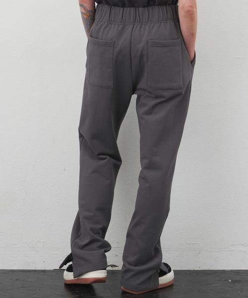 AIVER（アイバー）の「AIVER　ヘビーウエイトスリットスウェットパンツ（スウェットパンツ・メンズ・チャコールグレー/ブラック/ナチュラル/グレー・SMALL/MEDIUM/LARGE）」の10枚目の写真
