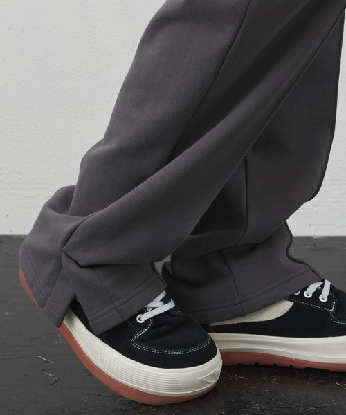 AIVER（アイバー）の「AIVER　ヘビーウエイトスリットスウェットパンツ（スウェットパンツ・メンズ・チャコールグレー/ブラック/ナチュラル/グレー・SMALL/MEDIUM/LARGE）」の12枚目の写真