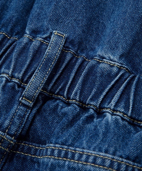 Fano Studios(ファノ ストゥディオズ)の「【Fano Studios】Elastic waist denim mini dress FC22L018(ワンピース・レディース・ブルー・L/M/S)」の14枚目の写真