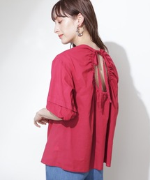 JILL STUART ポコポコストレッチブラウス ピンク JILL by JILL STUART｜星柄チュールブラウス | Rakuten Fashion