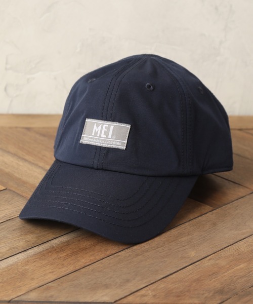 MEI（メイ）の「【MEI/メイ】ワンポイントロゴ ベースボールキャップ（キャップ・メンズ・ホワイト/ブラック/ダークグリーン/ベージュ/ネイビー/オレンジ/ブルー/ライトグリーン/マスタード・98/94）」の6枚目の写真