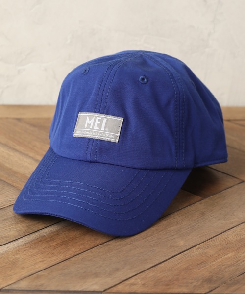 MEI（メイ）の「【MEI/メイ】ワンポイントロゴ ベースボールキャップ（キャップ・メンズ・ホワイト/ブラック/ダークグリーン/ベージュ/ネイビー/オレンジ/ブルー/ライトグリーン/マスタード・98/94）」の7枚目の写真