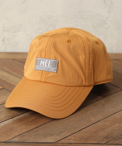 MEI（メイ）の「【MEI/メイ】ワンポイントロゴ ベースボールキャップ（キャップ・メンズ・ホワイト/ブラック/ダークグリーン/ベージュ/ネイビー/オレンジ/ブルー/ライトグリーン/マスタード・98/94）」の8枚目の写真