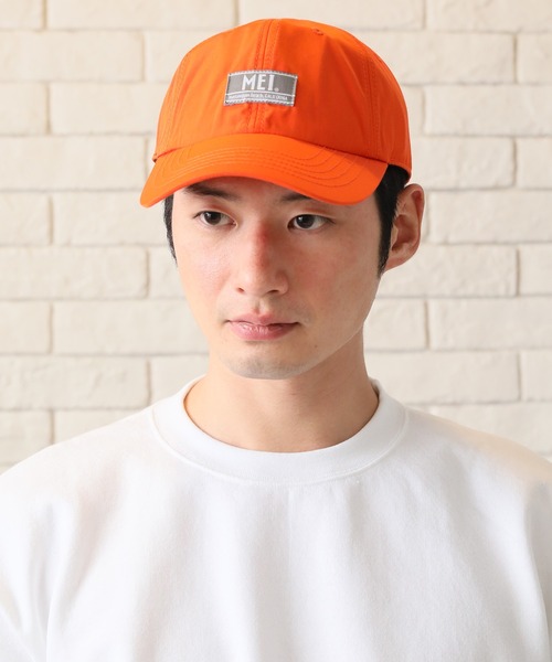 MEI（メイ）の「【MEI/メイ】ワンポイントロゴ ベースボールキャップ（キャップ・メンズ・ホワイト/ブラック/ダークグリーン/ベージュ/ネイビー/オレンジ/ブルー/ライトグリーン/マスタード・98/94）」の15枚目の写真