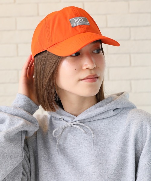 MEI（メイ）の「【MEI/メイ】ワンポイントロゴ ベースボールキャップ（キャップ・メンズ・ホワイト/ブラック/ダークグリーン/ベージュ/ネイビー/オレンジ/ブルー/ライトグリーン/マスタード・98/94）」の12枚目の写真