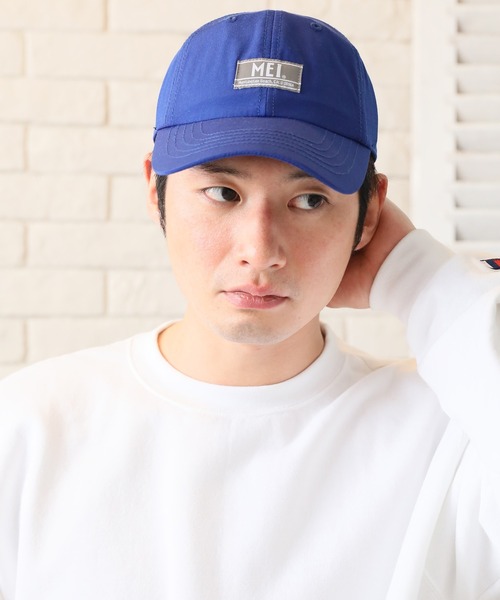 MEI（メイ）の「【MEI/メイ】ワンポイントロゴ ベースボールキャップ（キャップ・メンズ・ホワイト/ブラック/ダークグリーン/ベージュ/ネイビー/オレンジ/ブルー/ライトグリーン/マスタード・98/94）」の22枚目の写真