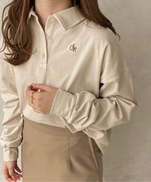 apres jour clair | 【apres jour clair】クレアロゴポロシャツ【ZOZOTOWN限定アイテム】(ポロシャツ)
