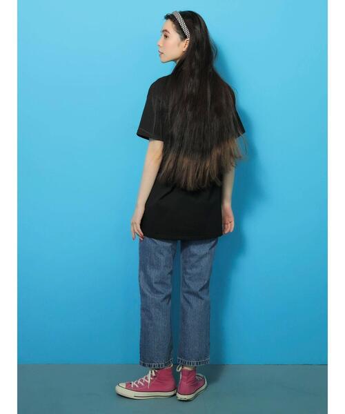 Green　Parks（グリーンパークス）の「■STRANGER THINGS イラストT（Tシャツ/カットソー・レディース・ブラック・FREE）」の18枚目の写真