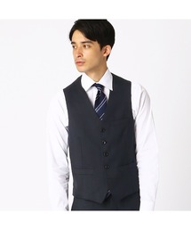 【入荷禁止】【セットアップ対応】ウールギャバ  スーツジレ
