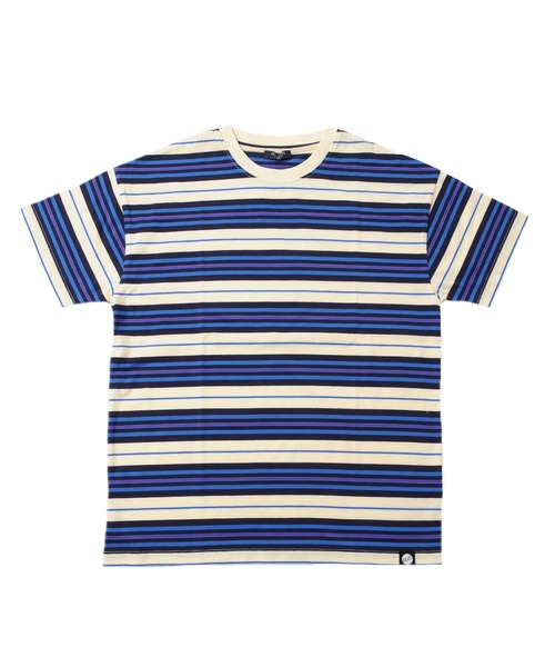 GLAZOS（グラソス）の「天竺・ドロップショルダーマルチボーダー半袖Ｔシャツ（Tシャツ/カットソー・キッズ・イエロー/グリーン/キナリ・130cm/140cm/150cm/160cm/170cm）」の19枚目の写真