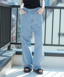 PBLIM | 【PAGEBOYLIM】ルーズストレートデニム(デニムパンツ)