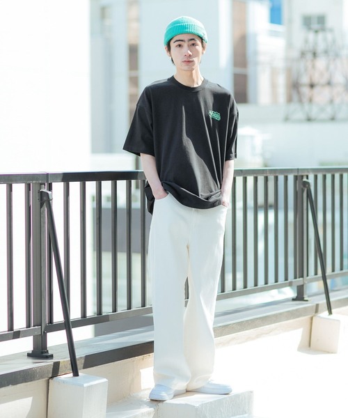 PBLIM(ページボーイリム)の「PAGEBOYLIM/ルーズストレートデニム(デニムパンツ・レディース・ホワイト/ライトブルー・MEDIUM/LARGE)」の8枚目の写真