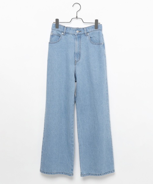 PBLIM(ページボーイリム)の「PAGEBOYLIM/ルーズストレートデニム(デニムパンツ・レディース・ホワイト/ライトブルー・MEDIUM/LARGE)」の12枚目の写真