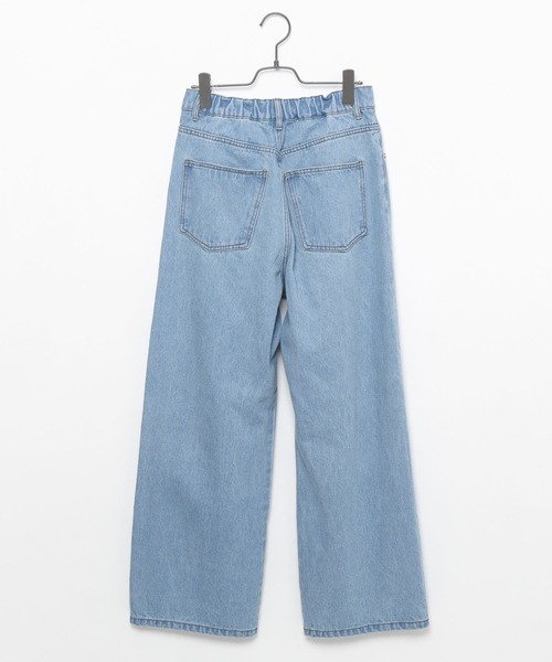 PBLIM(ページボーイリム)の「PAGEBOYLIM/ルーズストレートデニム(デニムパンツ・レディース・ホワイト/ライトブルー・MEDIUM/LARGE)」の16枚目の写真