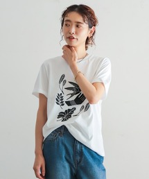 版画風PT 半袖TEE