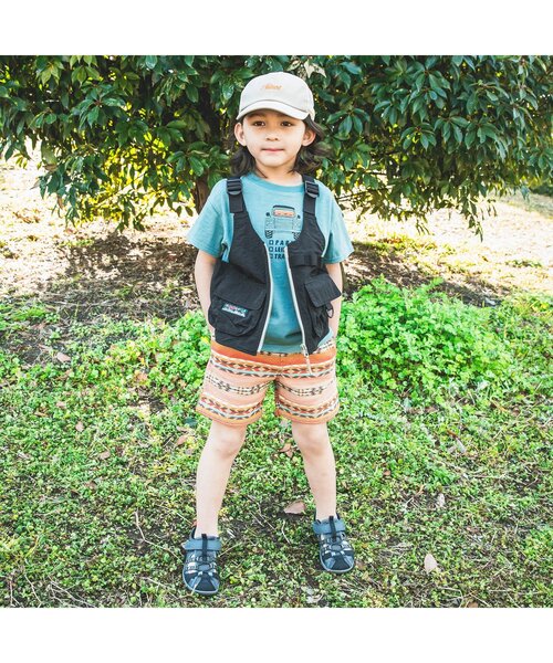 BREEZE（ブリーズ）の「アクティブベスト（ベスト・キッズ・カモフラージュ/ブラック・150/110/130）」の3枚目の写真