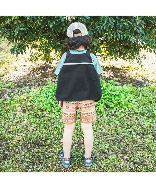 BREEZE（ブリーズ）の「アクティブベスト（ベスト・キッズ・カモフラージュ/ブラック・150/110/130）」の4枚目の写真