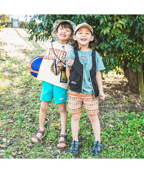 BREEZE（ブリーズ）の「アクティブベスト（ベスト・キッズ・カモフラージュ/ブラック・150/110/130）」の5枚目の写真