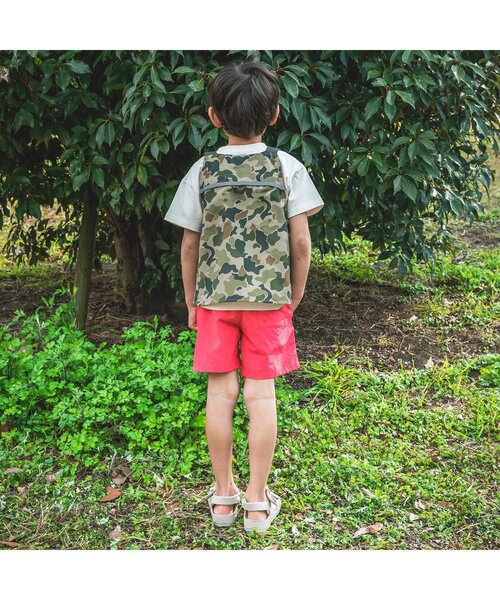 BREEZE（ブリーズ）の「アクティブベスト（ベスト・キッズ・カモフラージュ/ブラック・150/110/130）」の7枚目の写真