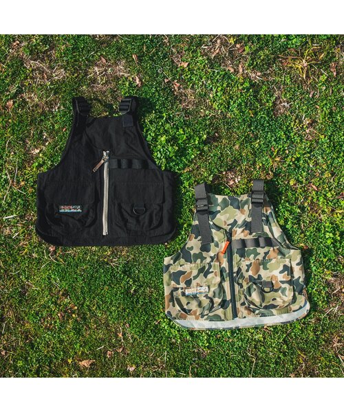 BREEZE（ブリーズ）の「アクティブベスト（ベスト・キッズ・カモフラージュ/ブラック・150/110/130）」の9枚目の写真