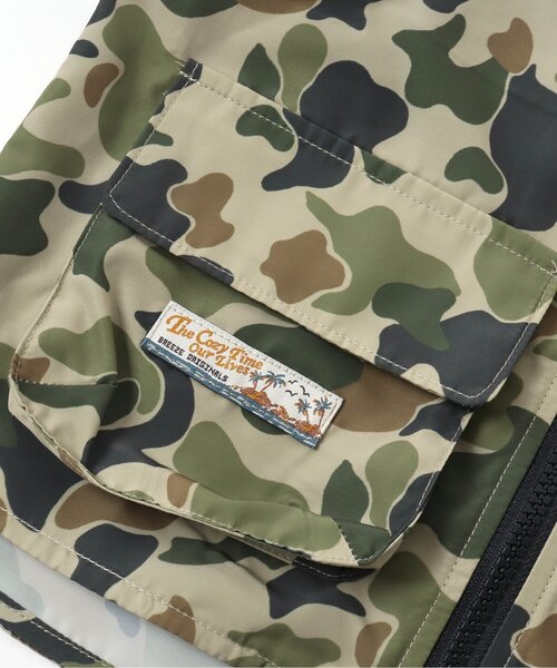 BREEZE（ブリーズ）の「アクティブベスト（ベスト・キッズ・カモフラージュ/ブラック・150/110/130）」の22枚目の写真