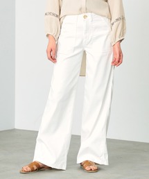 SOMETHING | SOMETHING サマーベイカーワイドパンツ【涼】(デニムパンツ)