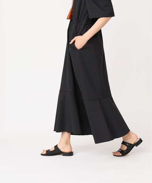 IENA（イエナ）の「サッカーコードレーンワンピース（ワンピース・レディース・ブラック・36/38）」の5枚目の写真