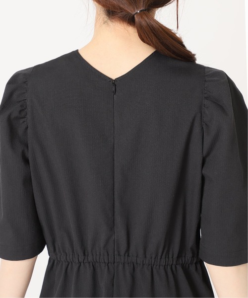 IENA（イエナ）の「サッカーコードレーンワンピース（ワンピース・レディース・ブラック・36/38）」の9枚目の写真