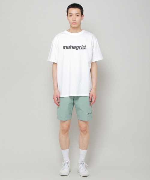 MAHAGRID（マハグリッド）の「【UNISEX】MAHAGRID／BASIC LOGO TEE　2277557（Tシャツ/カットソー・レディース・ホワイト/ブラック/パープル/チャコール・MEDIUM/LARGE/X-LARGE/SMALL）」の8枚目の写真