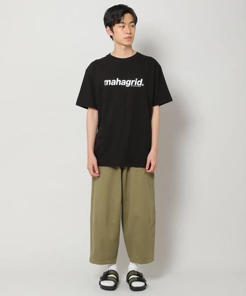 MAHAGRID（マハグリッド）の「【UNISEX】MAHAGRID／BASIC LOGO TEE　2277557（Tシャツ/カットソー・レディース・ホワイト/ブラック/パープル/チャコール・MEDIUM/LARGE/X-LARGE/SMALL）」の11枚目の写真