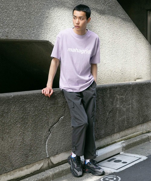 MAHAGRID（マハグリッド）の「【UNISEX】MAHAGRID／BASIC LOGO TEE　2277557（Tシャツ/カットソー・レディース・ホワイト/ブラック/パープル/チャコール・MEDIUM/LARGE/X-LARGE/SMALL）」の13枚目の写真