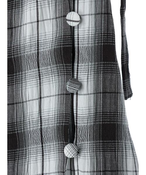 KBF（ケイビーエフ）の「KBF.チェック柄ティアードスカート（スカート・レディース・ブラック/ベージュ・FREE）」の21枚目の写真