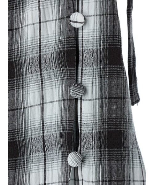 KBF（ケイビーエフ）の「KBF.チェック柄ティアードスカート（スカート・レディース・ブラック/ベージュ・FREE）」の11枚目の写真