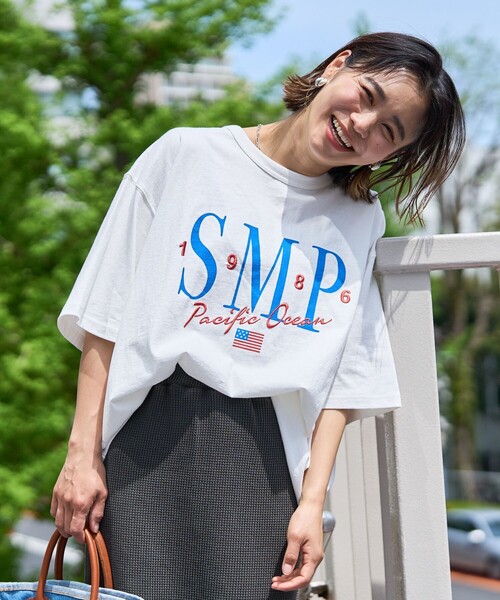 【未使用】 プリーツ カットソー Tシャツ 半袖 レディース グレー 楽天市場】セール☆1490円→990円 オーバーサイズTシャツ