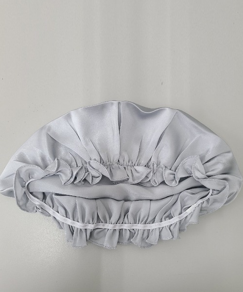 DAY CLOSET（デイ クローゼット）の「レディース 艶めくシルクのヘアナイトキャップ（キャップ・レディース・ベージュ/ブラウン/ライトグレー/ラベンダー/ブラック/ゴールド/ネイビー/サーモンピンク/ピンクベージュ・L/M）」の11枚目の写真