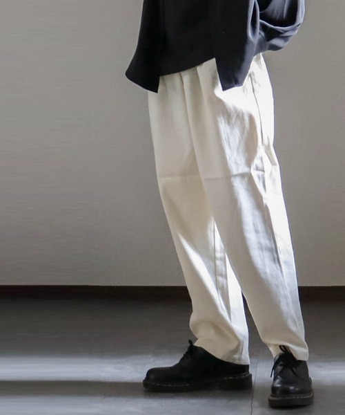 Ritzy(リッツィー)の「ツイルシェフパンツ レディース メンズ(その他パンツ・メンズ・ホワイト/ベージュ/カーキ/ブラック/キナリ/ブラウン/ベージュ系その他/エメラルド・SMALL/LARGE/X-LARGE/MEDIUM)」の2枚目の写真