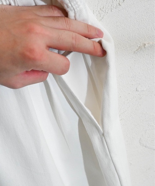 Ritzy(リッツィー)の「ツイルシェフパンツ レディース メンズ(その他パンツ・メンズ・ホワイト/ベージュ/カーキ/ブラック/キナリ/ブラウン/ベージュ系その他/エメラルド・SMALL/LARGE/X-LARGE/MEDIUM)」の11枚目の写真